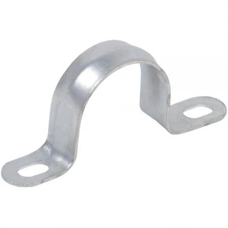 Скоба металлическая двухлапковая d=14-15мм IEK CMAT11-14-100