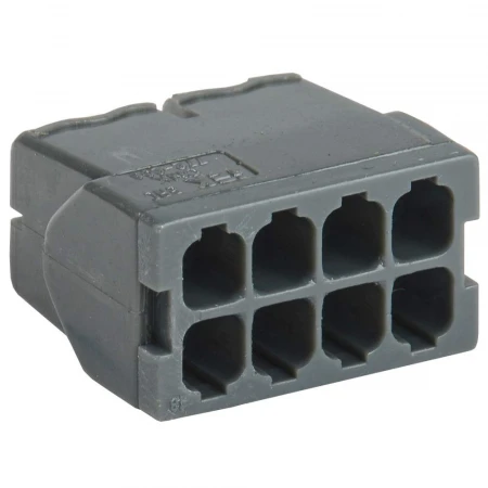 Строительно-монтажная клемма СМК 772-248 компактная с пастой IEK UKZ31-248-001