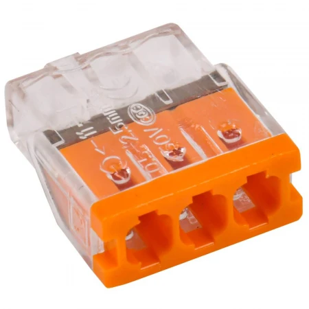 Строительно-монтажная клемма СМК 772-203 компактная IEK UKZ30-203-001