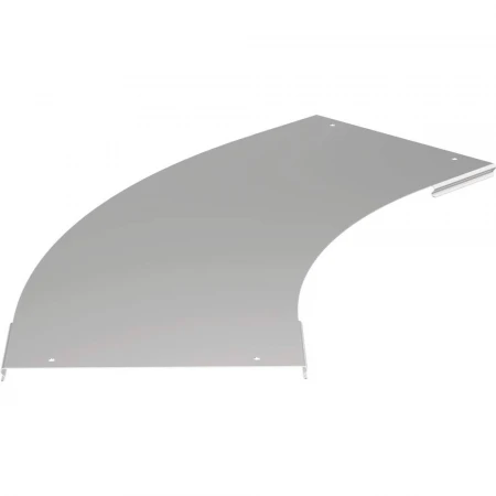 Крышка поворота лестничного LESTA 45град основание 600мм R600 IEK CPG05D-4-45-600-10