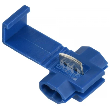 Зажим-ответвитель ЗПО-2 1,0-2,5мм2 синий (100шт) IEK UKW10-2-100