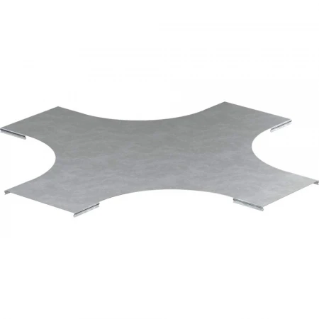 Крышка крестовины лестничной LESTA основание 600мм R300 HDZ IEK CKR04D-4-600-10-HDZ