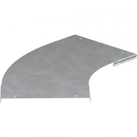 Крышка поворота лестничного LESTA 45град основание 200мм R300 HDZ IEK CPG04D-4-45-200-10-HDZ