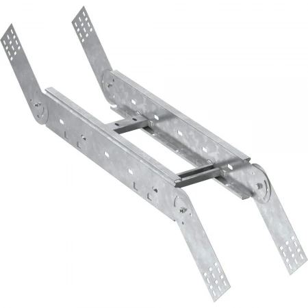 Поворот вертикальный шарнирный лестничный LESTA 55х600мм HDZ IEK CPV06-4-55-600-HDZ