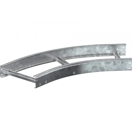 Поворот лестничный LESTA 45град 80х300мм R600 HDZ IEK CPG05-4-45-080-300-HDZ