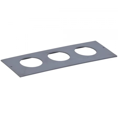 PRIMER Рамка приборная на 3 места классических ЭУИ для лючка ONFLOOR 24 IEK KNR-80-03-7012