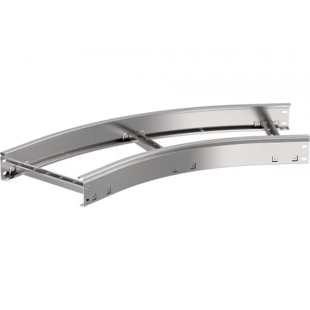 Поворот лестничный LESTA 45град 80х200мм R600 IEK CPG05-4-45-080-200