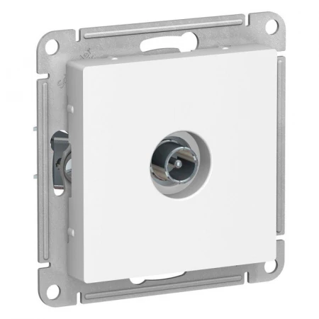 ТВ-розетка оконечная Systeme Electric AtlasDesign белая ATN000191