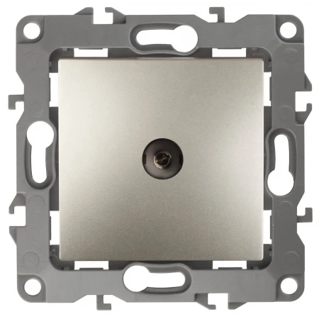 ТВ-розетка одиночная ЭРА 12 12-3101-04 Б0014708