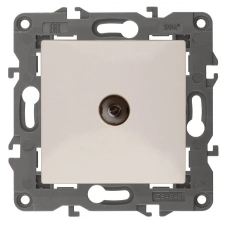 ТВ-розетка одиночная ЭРА Elegance 14-3101-02 Б0034291