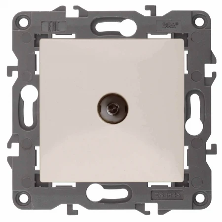 ТВ-розетка проходная ЭРА Elegance 14-3102-02 Б0034297