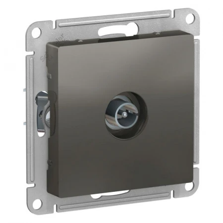 ТВ-розетка Systeme Electric AtlasDesign сталь ATN000993