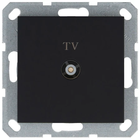 Розетка TV+FM Jasmart G6002PB
