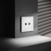 Розетка телевизионнная встраиваемая Voltum S70 оконечная TV+SAT, (белый матовый) VLS060402 Розетка телевизионнная встраиваемая Voltum S70 оконечная TV+SAT, (белый матовый) VLS060402