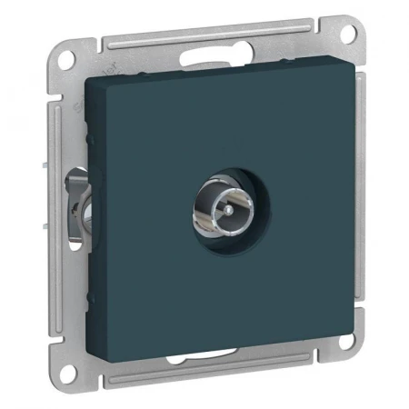 ТВ-розетка оконечная Systeme Electric AtlasDesign изумруд ATN000891