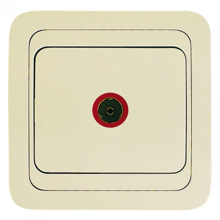 Розетка тv концевая 4db Makel Mimoza 25027