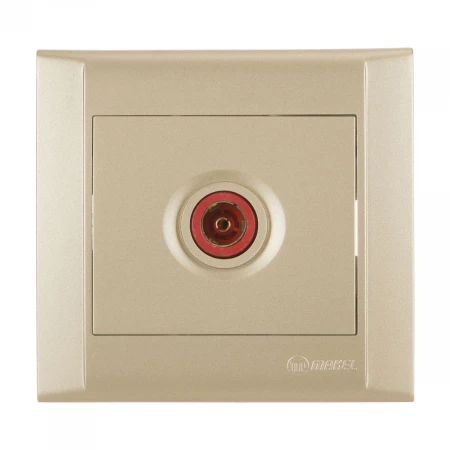 Розетка tv проходная 6 db (female) Makel Defne 42057007