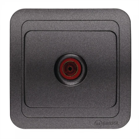 Розетка tv проходная 6 db (female) Makel Mimoza 23207