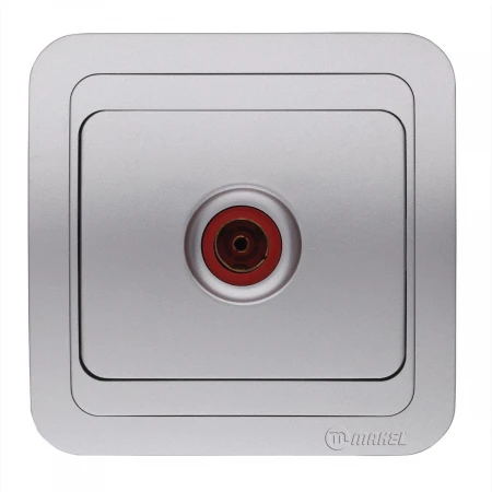 Розетка тv концевая 4db Makel Mimoza 26627