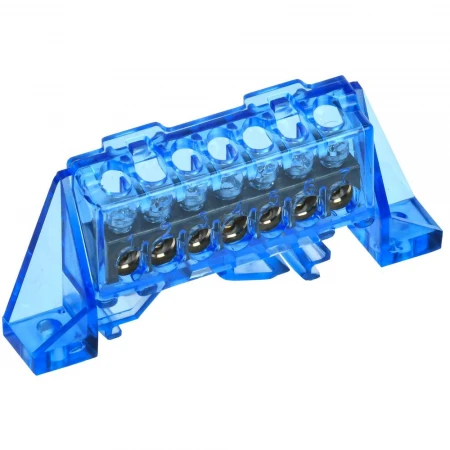 TEKFOR Шина N "ноль" в комбинированном DIN-изоляторе "Стойка" 6х9-7-С IEK TF-NN10-07-DP-K07