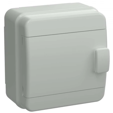 TEKFOR Корпус пластиковый КМПн-6 IP65 серая непрозрачная дверь IEK TF5-KP73-N-06-65-K03-K03