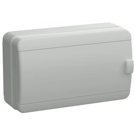 TEKFOR Корпус пластиковый КМПн-12 IP65 серая непрозрачная дверь IEK TF5-KP73-N-12-65-K03-K03