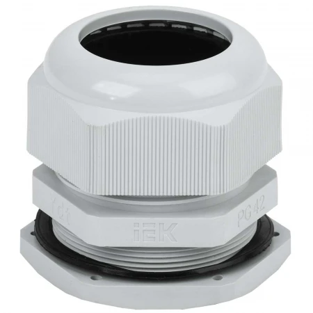 Сальник PG 42 диаметр проводника 30-40мм IP54 IEK YSA20-40-42-54-K41