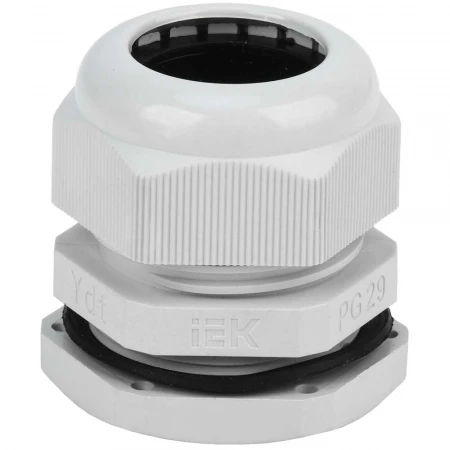 Сальник PG 29 диаметр проводника 18-24мм IP54 IEK YSA20-25-29-54-K41