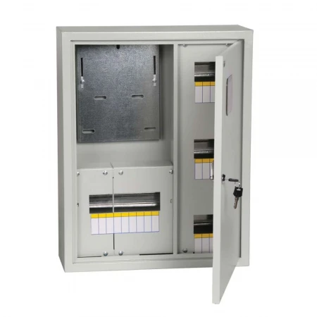 TITAN Корпус металлический ЩУРн-3/18 (560х440х165мм) IP31 IEK MKM32-N-18-31-ZO