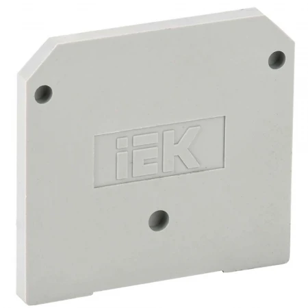 Заглушка для ЗНИ-35мм2 (JXB125A) серая IEK YZN10D-ZGL-035-K03
