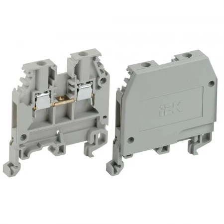 Зажим наборный ЗНИ-2,5мм2 (JXB24А) серый IEK YZN10-002-K03