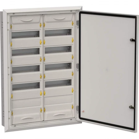 TITAN 5 Корпус металлический ЩРв-120 (2х60) 880х625х130мм IP31 серый IEK TI5-50-V-2X060-31-7035