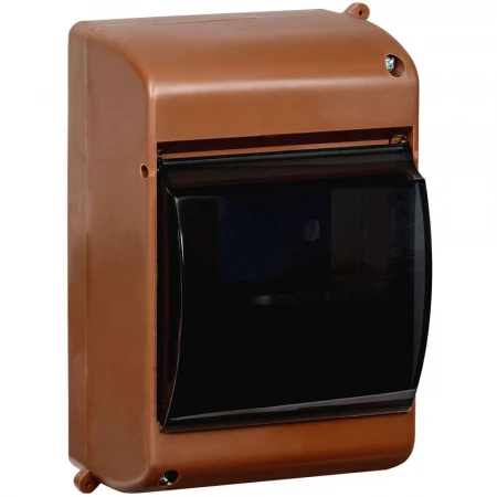 KREPTA 3 Корпус пластиковый КМПн 2/4 IP30 дуб IEK MKP42-N-04-30-12-D