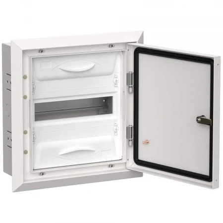 TITAN 5 Корпус металлический ЩРв-12 (1х12) 380х365х130мм IP31 белый IEK TI5-50-V-012-31