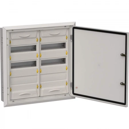 TITAN 5 Корпус металлический ЩРв-72 (2х36) 630х625х130мм IP31 серый IEK TI5-50-V-2X036-31-7035