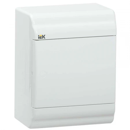 PRIME Корпус пластиковый ЩРН-П-4 модуля навесной белый/белая дверь IP41 IEK MKP82-N-04-WD-41-20