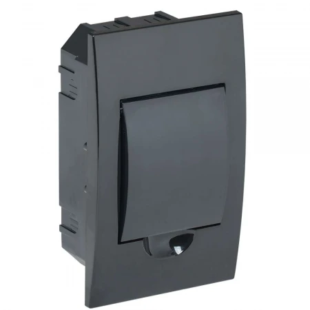 KREPTA 3 Корпус пластиковый ЩРВ-П-4 IP41 черный IEK MKP12-V-04-41-K02
