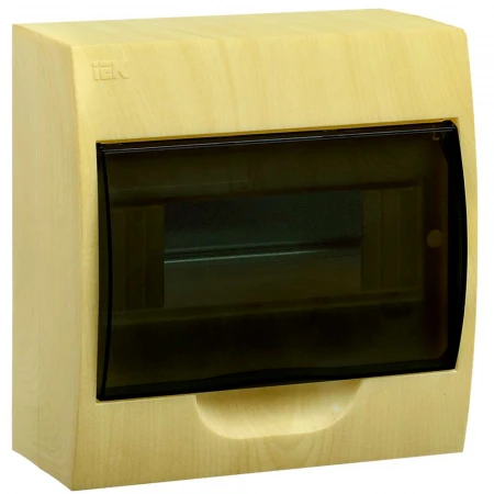 KREPTA 3 Корпус пластиковый ЩРН-П-8 IP41 сосна IEK MKP12-N-08-41-K34