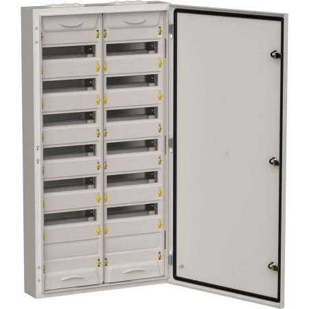 TITAN 5 Корпус металлический ЩРн-168 (2х84) 1085х570х140мм IP54 серый IEK TI5-50-N-2X084-54-7035