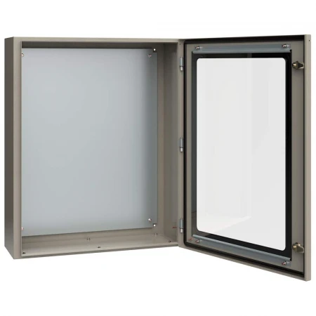 Корпус металлический ЩМП-4-0 (800х650х250мм) У2 IP54 прозрачная дверь IEK YKM11-04-54-1