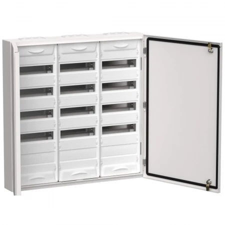 TITAN 5 Корпус металлический ЩРн-180 (3х60) 835х830х140мм IP54 белый IEK TI5-50-N-3X060-54