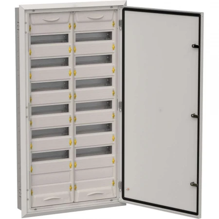 TITAN 5 Корпус металлический ЩРв-168 (2х84) 1130х625х130мм IP31 серый IEK TI5-50-V-2X084-31-7035