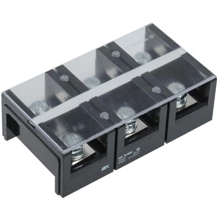 Блок зажимов наборный БЗН ТС-3003 150мм2 300A 3 пары IEK YZN42-03-150-K02