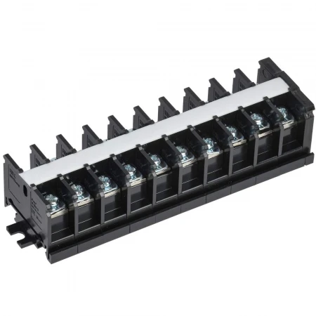 Блок зажимов наборный БЗН TK-040 6мм2 40А на DIN-рейку 10 пар IEK YZN43-10-006-K02