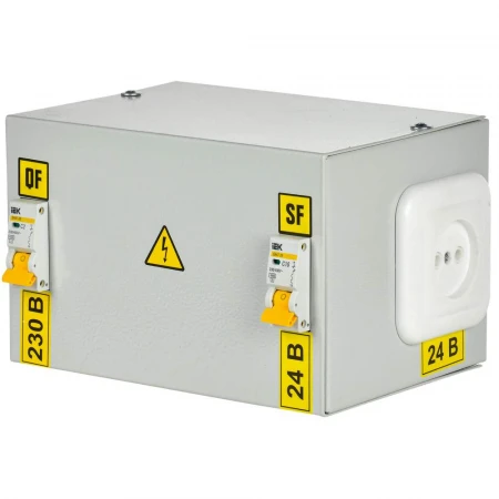 Ящик с понижающим трансформатором ЯТП-0,25 230/24-2 36 УХЛ4 IP30 IEK MTT12-024-0250