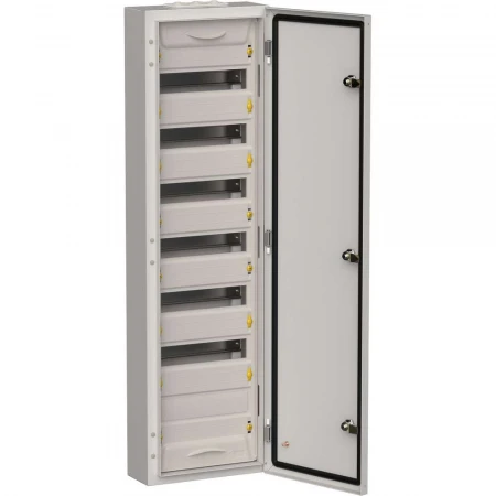 TITAN 5 Корпус металлический ЩРн-84 (1х84) 1085х310х140мм IP54 серый IEK TI5-50-N-084-54-7035