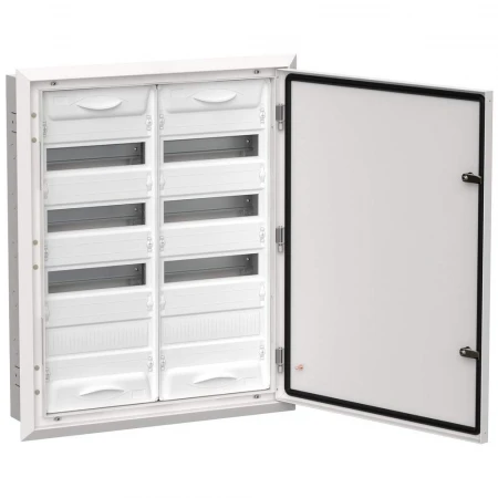 TITAN 5 Корпус металлический ЩРв-96 (2х48) 755х625х130мм IP31 белый IEK TI5-50-V-2X048-31