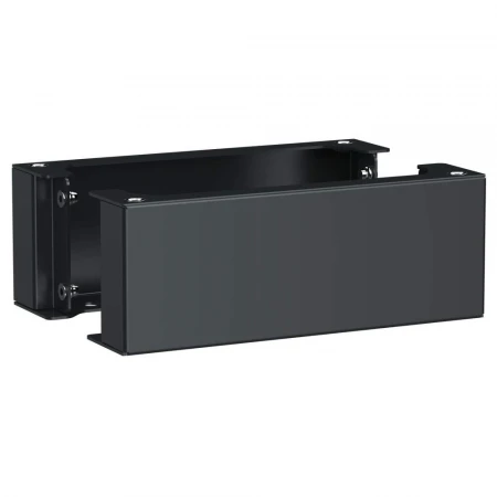 TITAN Панель цоколя ЩМП боковая 100х400мм RAL7021 (2шт/компл) IEK TI-00D-PCS-010-040