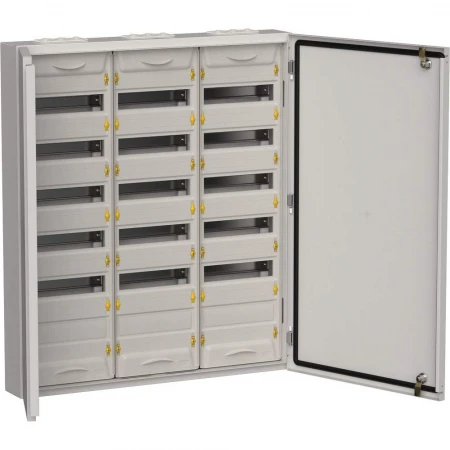 TITAN 5 Корпус металлический ЩРн-216 (3х72) 960х830х140мм IP54 серый IEK TI5-50-N-3X072-54-7035