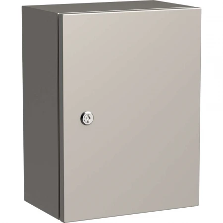 TITAN 5 Корпус металлический навесной ЩМП-40.30.20 (AISI 316) УХЛ1 IP66 IEK TI5-12-N-040-030-020-66